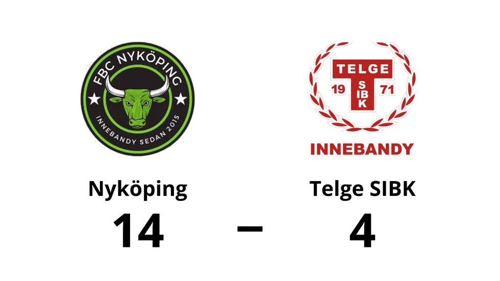 FBC Nyköping vann mot Telge SIBK
