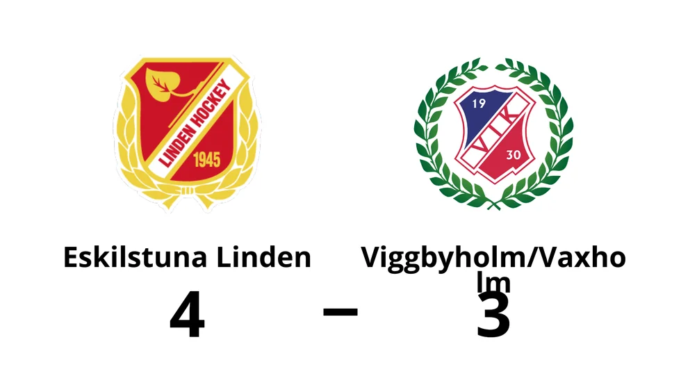 Eskilstuna Linden vann mot Viggbyholm/Vaxholm