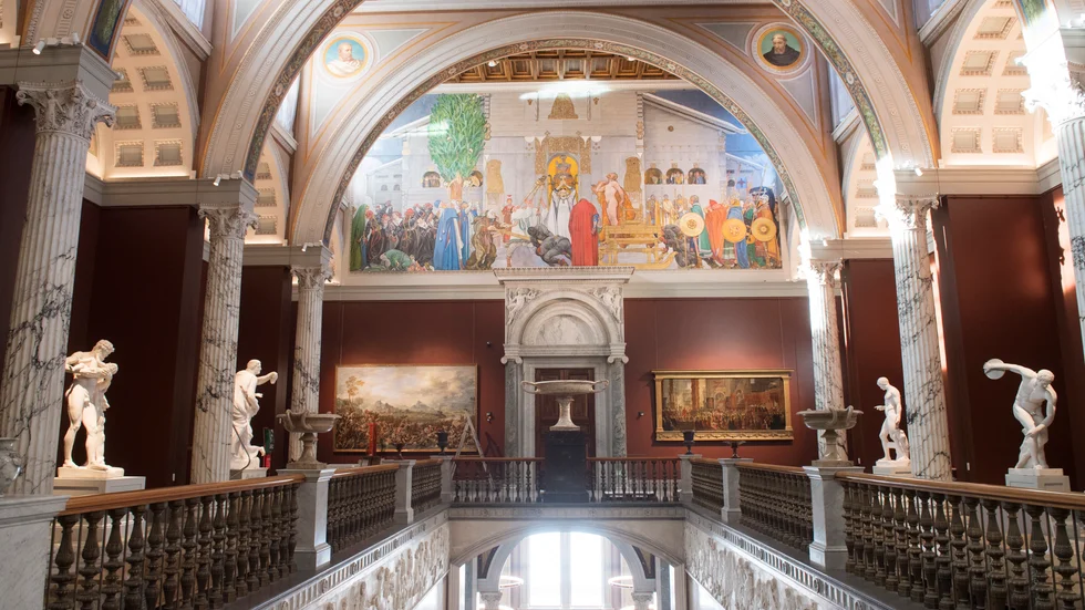 Regeringen satsar 84 miljoner kronor under tre år för att kunna evakuera delar av kulturarvet, bland annat från de statliga museerna, i händelse av krig. Arkivbild.
