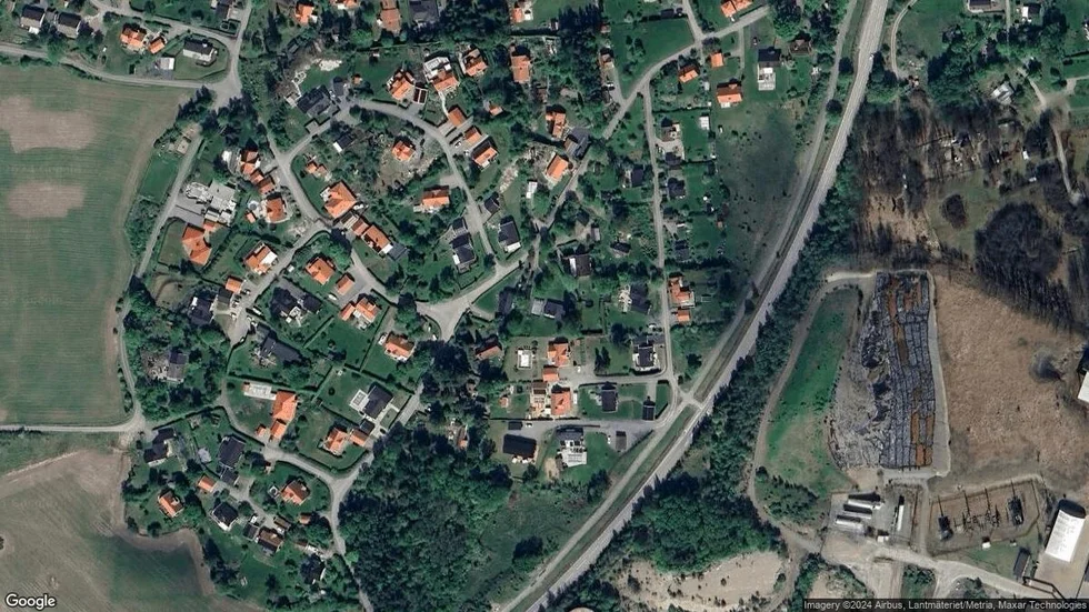 Området kring Roxnäsvägen 19