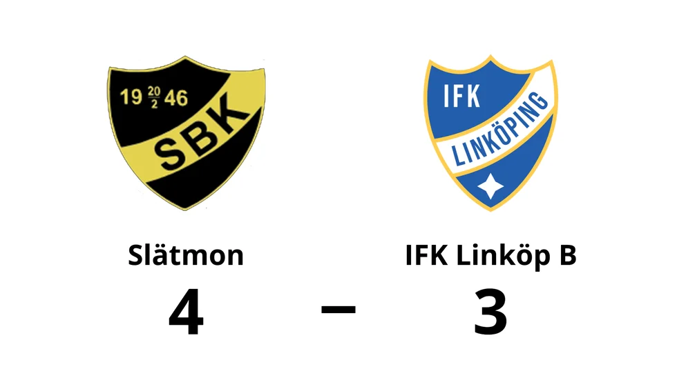 Slätmons BK vann mot IFK Linköping FK B