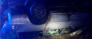 Satte sig i bilen efter julfesten – voltade