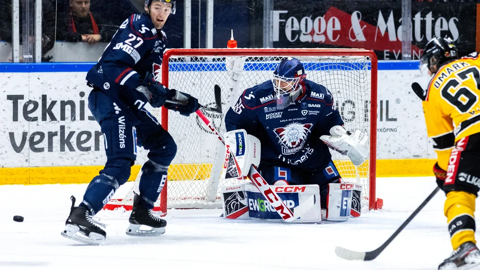 Adam Werner gjorde LHC-debut mot Luleå.