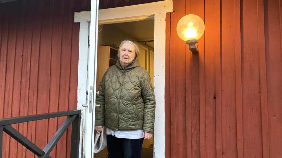 Några privatpersoner i Uppsalatrakten har ordnat boende åt Taisija Tsjajka där hon har ett spartanskt rum sedan två år. 