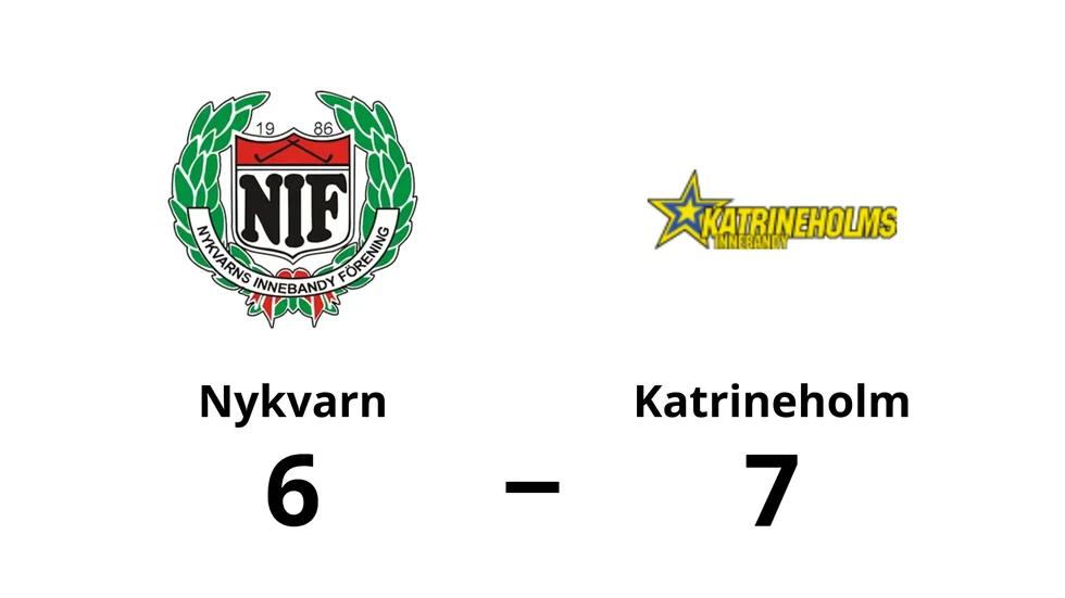Nykvarn förlorade mot Katrineholms IBF
