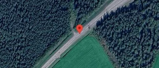 Singelolycka på E4 – stopp i ett körfält