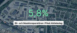 Så gick det för Bil- och Maskinreparatören i Piteå Aktiebolag