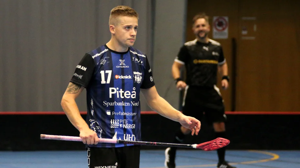 Erik Nilsson gav Öjebyn ledningen med 4-3 en bit i i tredje perioden. Men Luleå lyckades vända och vinna. Och Nilsson fick lämna matchen med en skada. (Arkivbild)