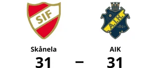 Skånela fixade kryss hemma mot AIK