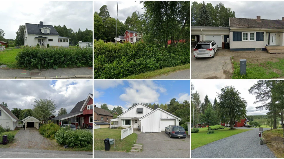 Klintgatan 17, Gamla Kågevägen 51, Poetvägen 3, Karlgårdsvägen 34, Rosgatan 33 och Flocktjärn 9