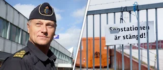 Inbrottet på återvinningen – borrade hål i bränsletank