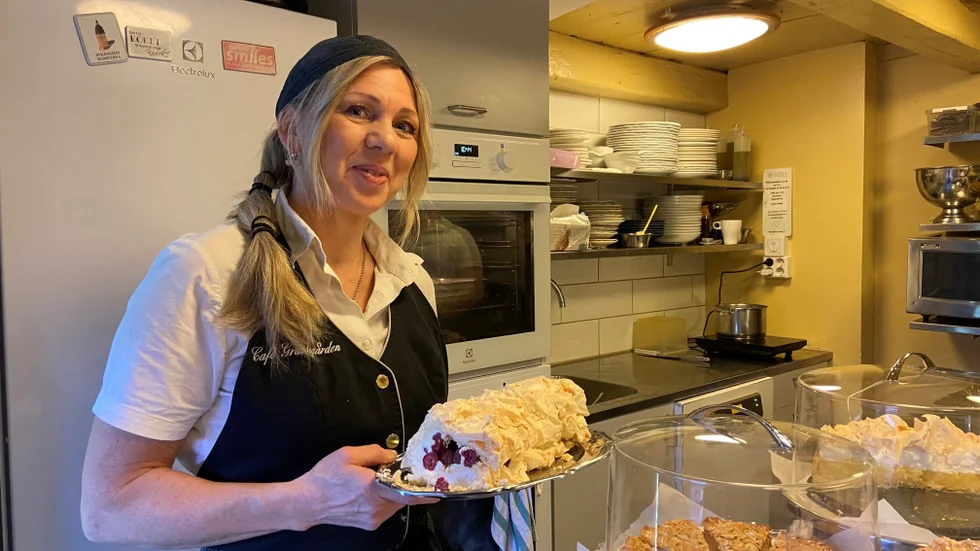 Magdalena Bettoschi, som driver Grassagården, har ännu inte bestämt vad hon kommer att servera på matrundan i Strängnäs.