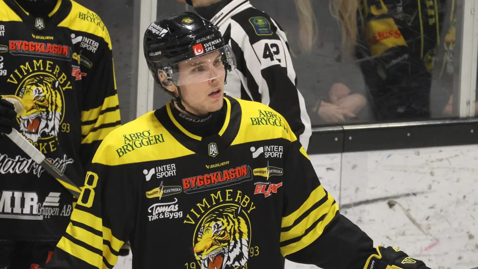 Oskar Hassel var besviken över Vimmerbys insats efter förlusten mot Djurgården.