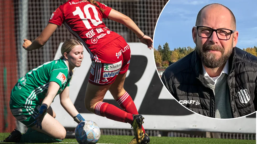 Flickor 17-laget flyttas tillbaka från damsektionen till undgomssektionen 2025. Ordföranden Stefan Lired Samuelsson välkomnna flytten.