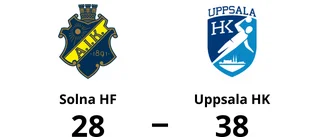 Två klara poäng för Uppsala HK mot Solna HF