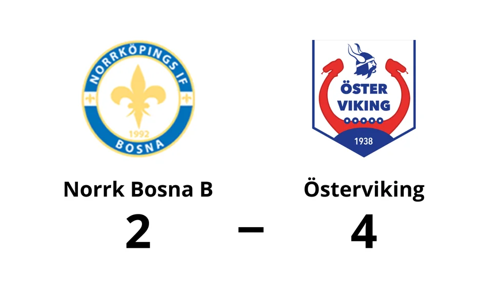 Norrköpings IF Bosna B förlorade mot IK Österviking