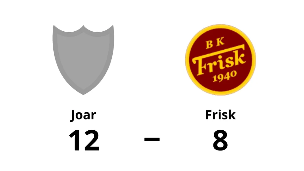BK Joar vann mot BK Frisk