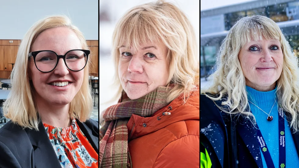 Carina Sammeli, Linda Nilsson, Ann-Christin Viklund.