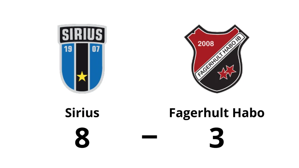 IK Sirius IBK vann mot Fagerhult Habo