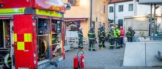 Larm om brand i källare på Stora torget – hittade ingen eld
