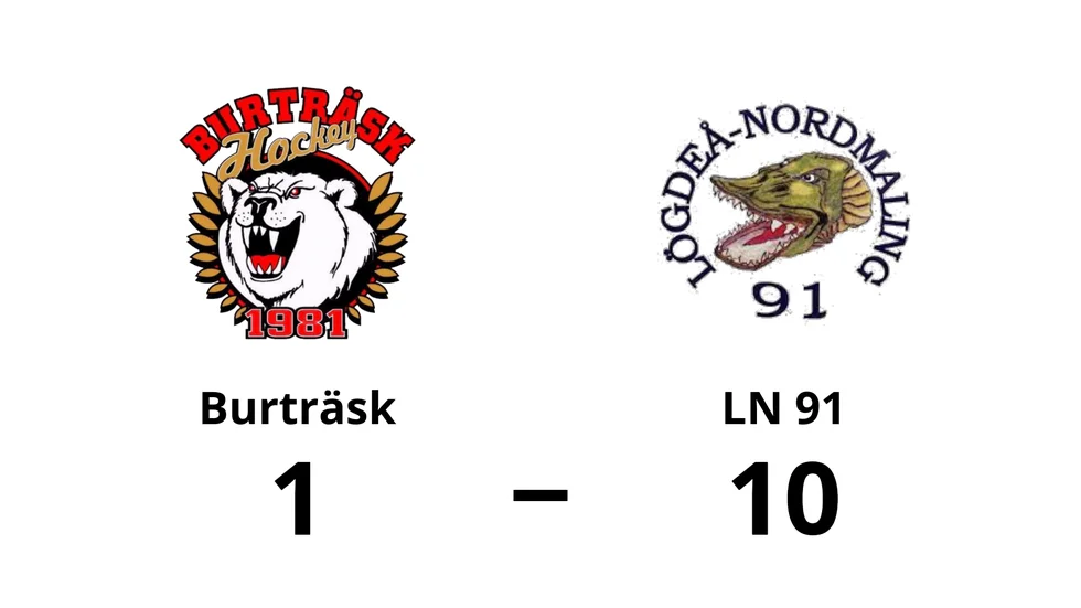 Burträsk HC förlorade mot LN 91