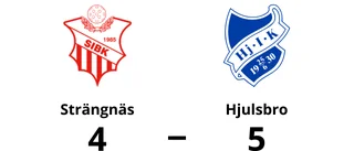 Hjulsbro avgjorde mot Strängnäs i förlängningen