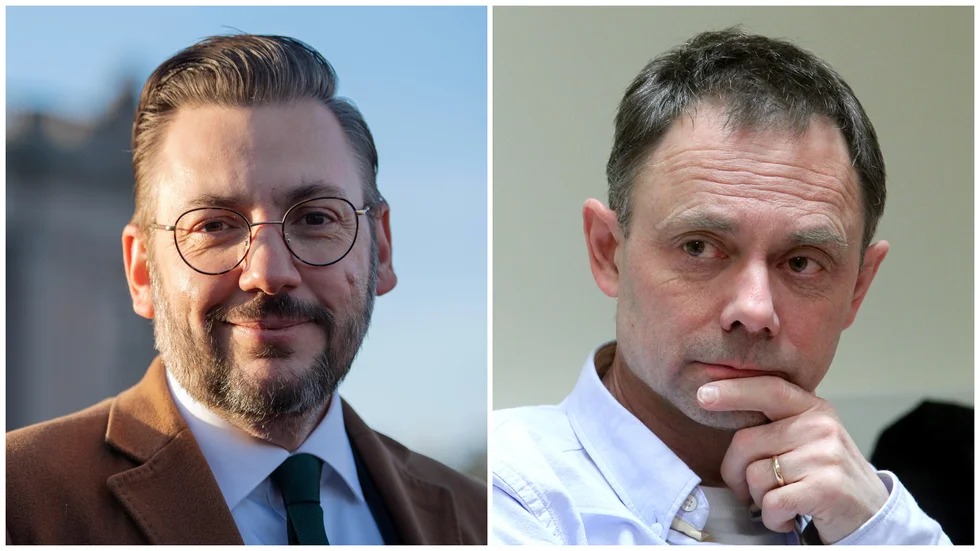 Wilhelm Nyströms senaste ledarkrönika i Corren är ytligt sett ett angrepp på Centerpartiets nuvarande partiledare Muharrem Demirok, skriver Lars Vikinge (C).