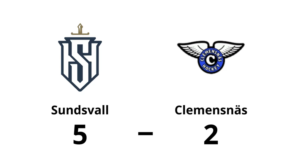 IF Sundsvall Hockey vann mot Clemensnäs HC