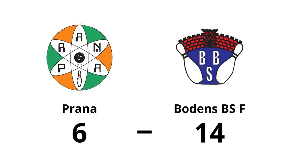 BK Prana förlorade mot Bodens BS F