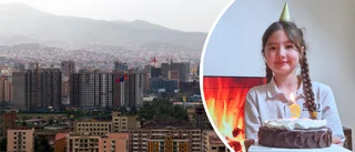 Visbytjejen Tindra, 9, om livet i Mongoliet: ”Bättre godis här”