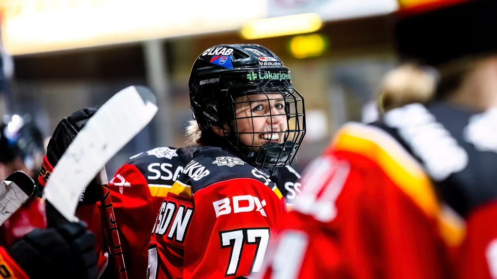 Linnea Johansson var både nöjd och missnöjd efter bortasegern mot Brynäs.