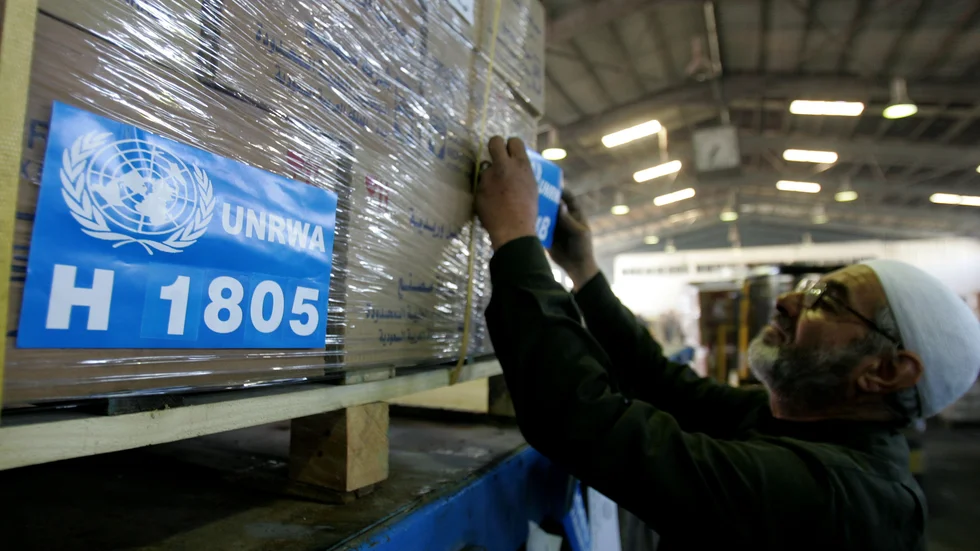 Israelisk reklam som misskrediterar hjälporganet Unrwa har spridits på svenska sajter. Arkivbild.