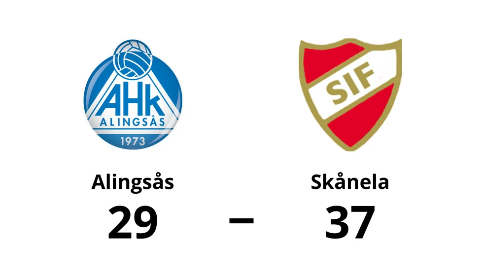Alingsås HK förlorade mot Skånela