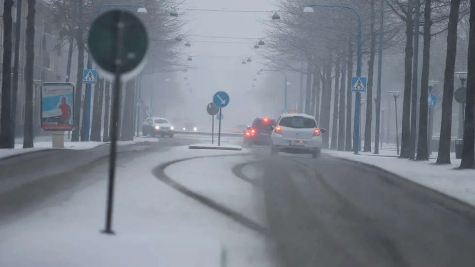 Nu väntas vinterns första snö.
