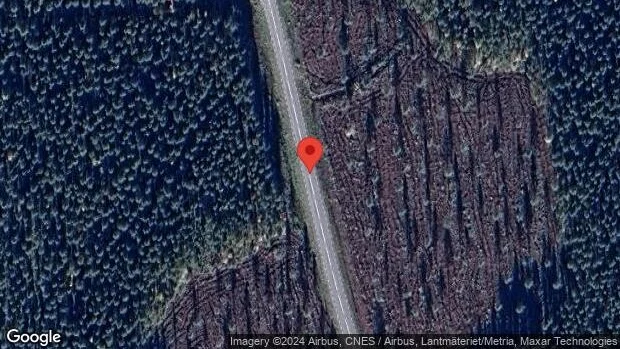Brinnande fordon påverkar trafiken på väg 660