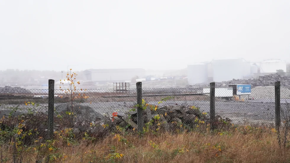 Fastigheten Sågen 9, där Pentronic kan få köpa mark och bygga en fabrik, om fullmäktige går på kommunstyrelsens linje. 