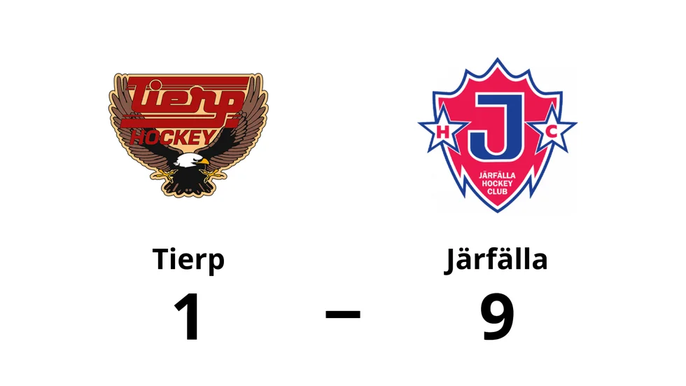 Tierps HK förlorade mot Järfälla HC