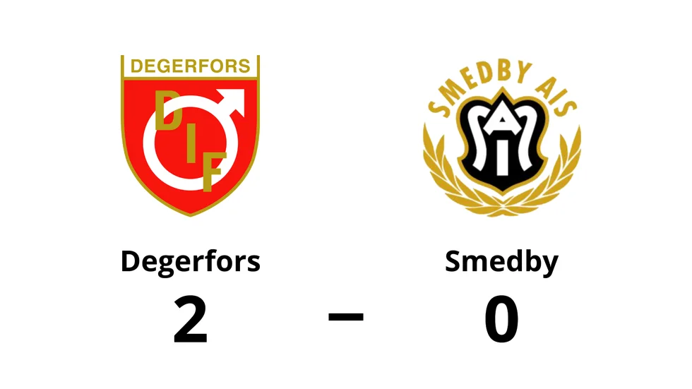 Degerfors vann mot Smedby