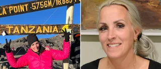 Madeleine, 41, har tre jobb – besteg Kilimanjaro utan att träna