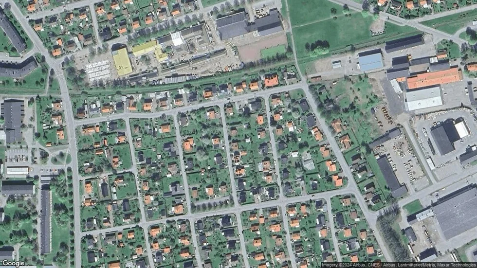 Området kring Kastanjevägen 3