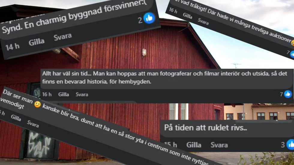 På måndag påbörjas rivningsarbetet av godsmagasinet i Gnesta.