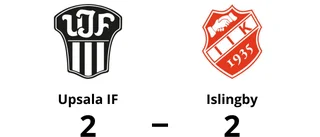 Upsala IF kryssade hemma mot Islingby
