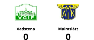 Delad pott när Vadstena tog emot Malmslätt