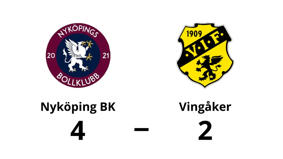 Nyköpings BK vann mot Vingåkers IF