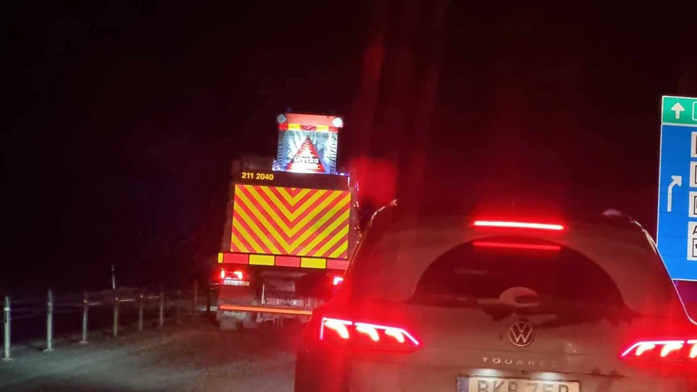 En trafikolycka har inträffat söder om Luleå på fredag morgon.