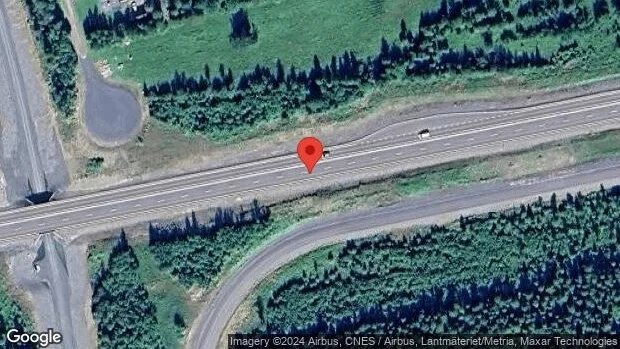 Stopp på E4 på grund av en singelolycka