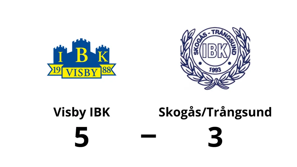 Visby IBK vann mot Skogås/Trångsund