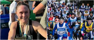 Johanna, 33, blev topp 100 på första försöket i Vasaloppet