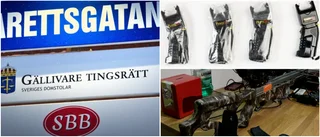 Personer kopplade till konkurshärva misstänkta för vapenbrott