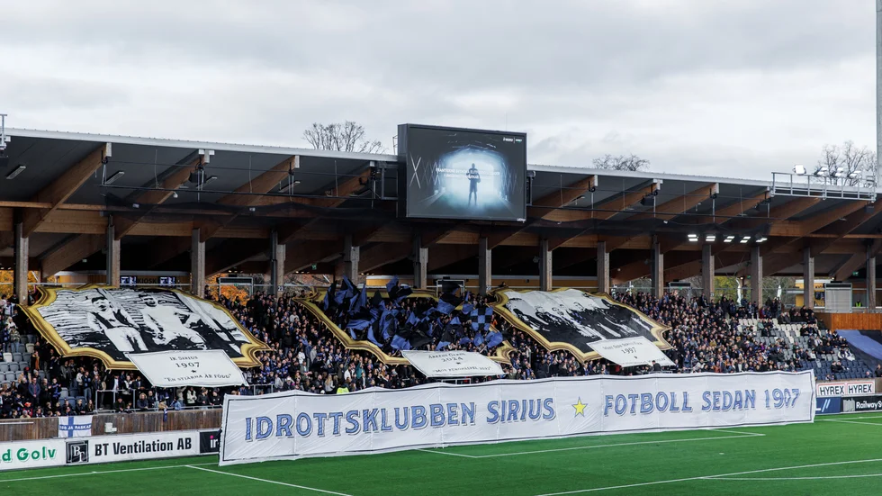 Ombyggnaden sker för att kunna öka kapaciteten men också underlätta för supportrarnas tifon.